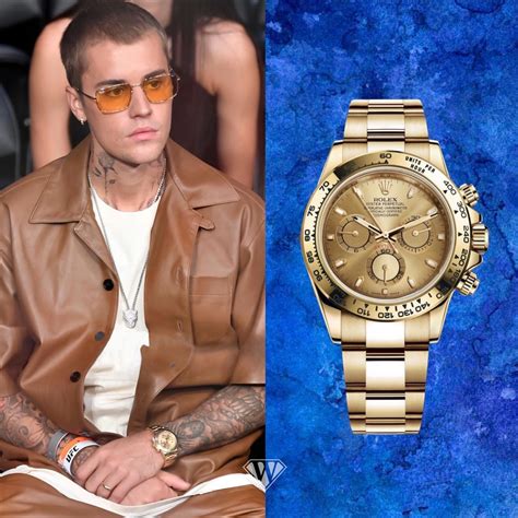 justin bieber rolex daytona|Justin Bieber new daytona.